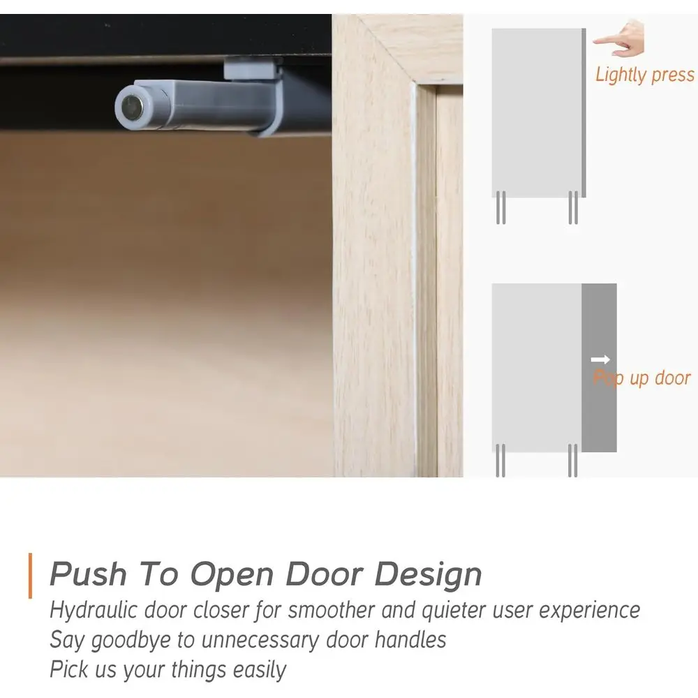 Durable T-Leg Wooden Chest for Bedroom, Hallway, and Living Room in Light Oak Finish