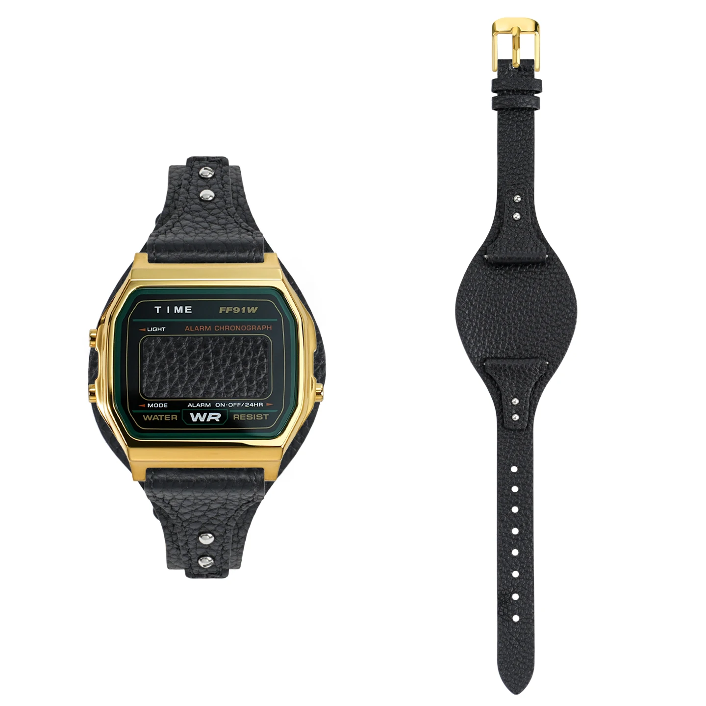 diy-retro-revival-mod-kit-for-casio-a-158w-f-91w-soft-leather-strap-stainless-steel-case-set-vintage-style-upgrade