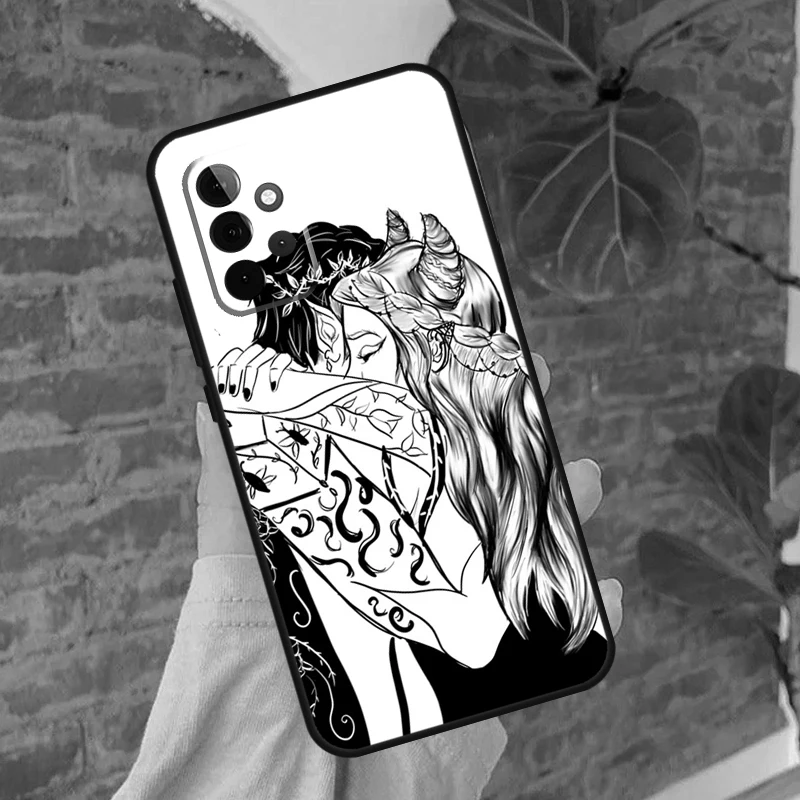 The Cruel Prince Jude and Cardan Case For Samsung Galaxy A55 A35 A25 A15 A53 A33 A13 A51 A71 A12 A32 A52 A14 A34 A54 Cover