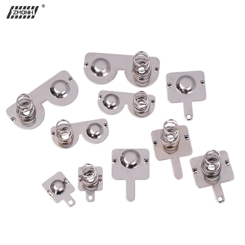 

[H]20PCS DIY Toy Remote Control Accessories Spring Sheet AA/AAA Contact Sheet Battery Box Positive And Negative Sheets