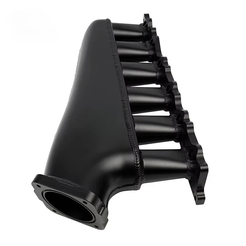 forRacing Car Parts RB25DET Intake Manifold 6061 Aluminum with Fuel Rail for Nissan RB25 Skyline Stagea