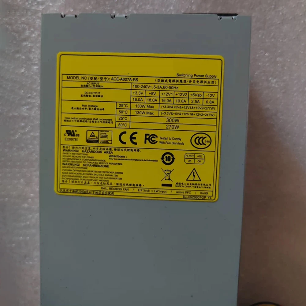 ACE-A627A-RS-R11 Power Supply 300W ACE-A627A-RS