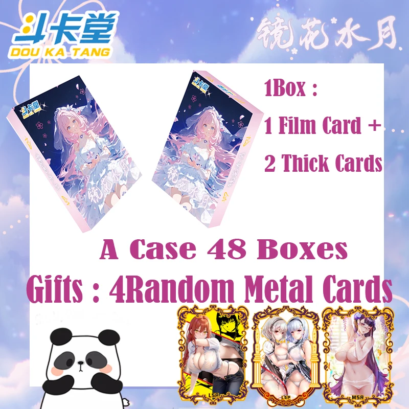 Wholesale Newest Goddess Card THROUGH THE LOOKING GLASS Hobby Collection Card Doujin Booster Box Film Card Toy Gifts