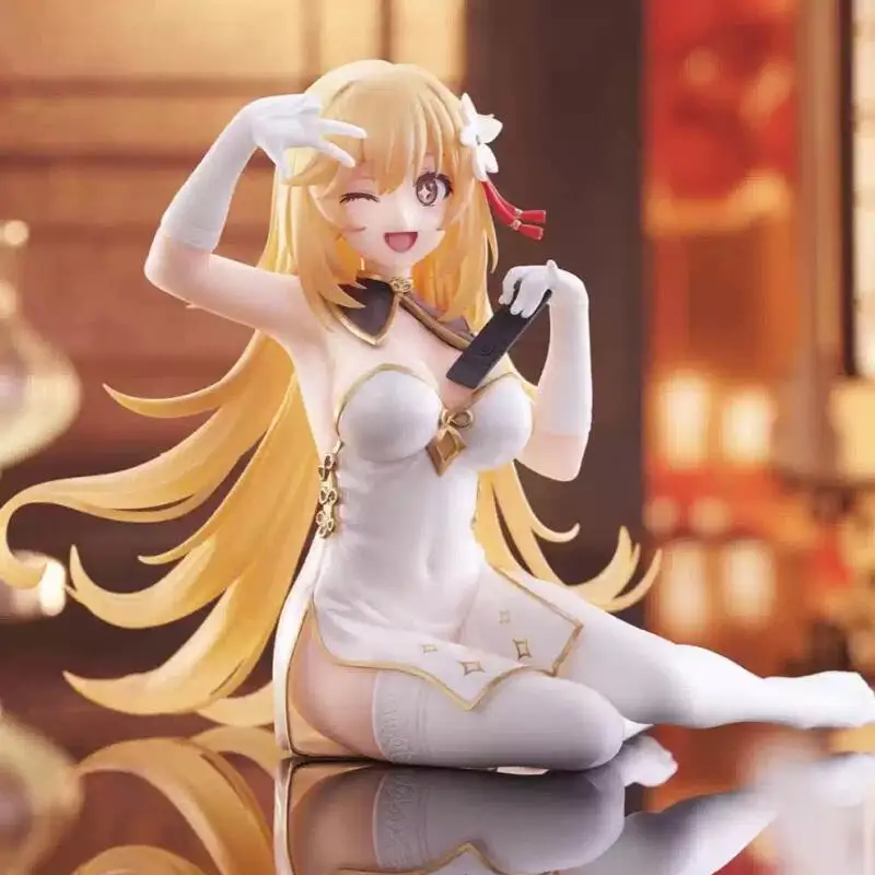 

Оригинальная коллекционная фигурка TAITO 13 см: Шокухоу Мисаки в стиле чонсам из аниме Toaru Kagaku no Railgun, модель для декора рабочего стола, подарок