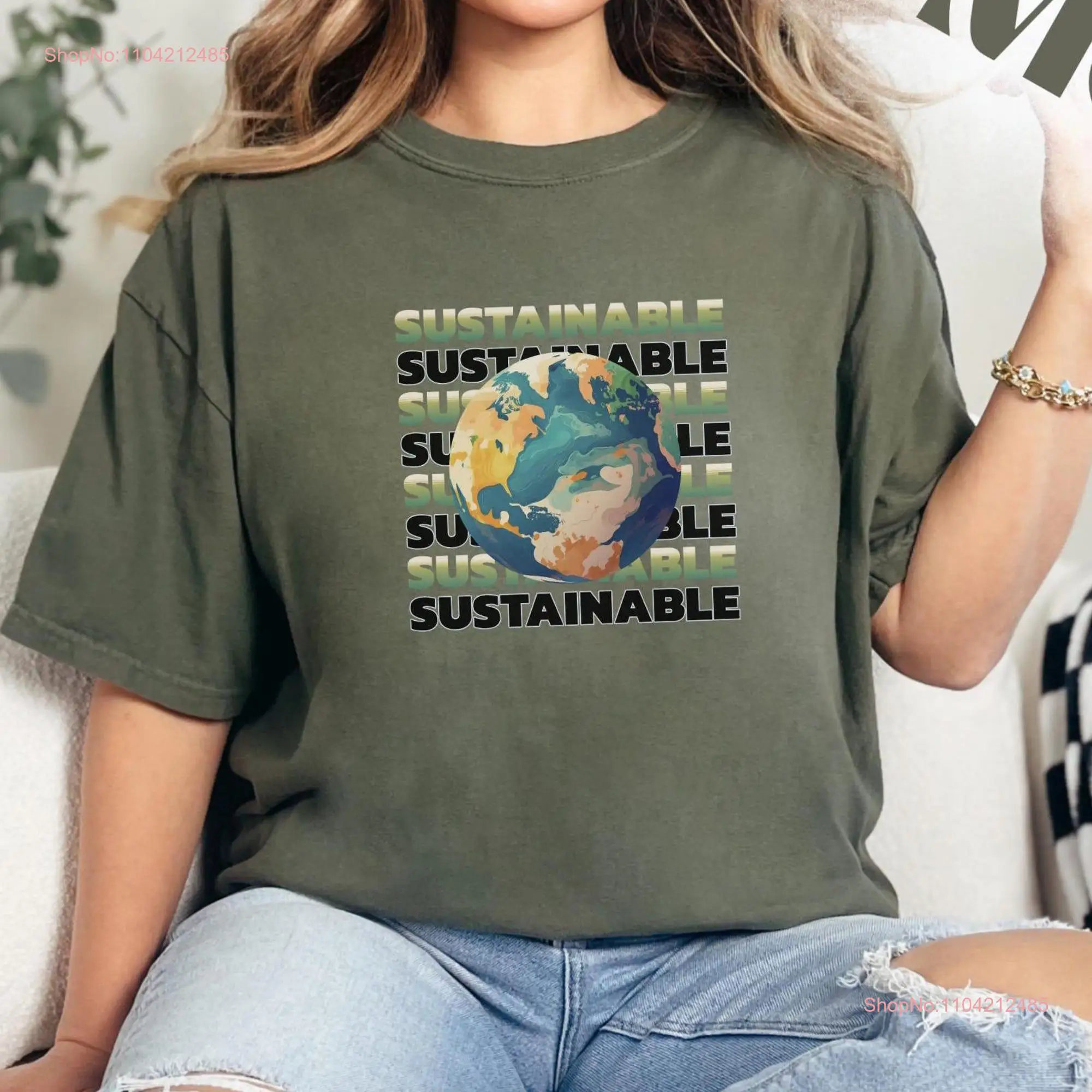 Green living tee Eco friendly shirt Save the planet Zero waste Recycle Sustainable swag Earth day Go