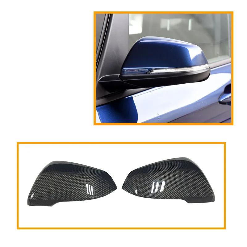 

F48 Carbon Mirror Cover Replacement for BMW 2 Series Tourer F40 F44 F45 F46 X1 F84 G29 Supra 2019 OEM Fitment Side Mirror Cover