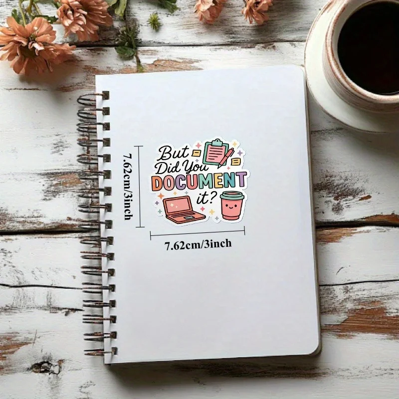Water Bottle and Laptop Stickers | Funny and Cute Vinyl Stickers, Glossy, Single Use