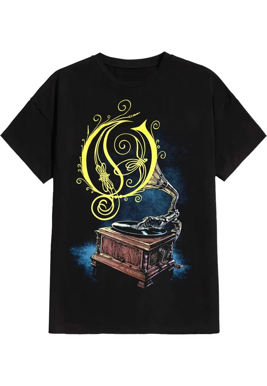 Opeth Water Park T-Shirt Brand Peripheral Pattern Printing Summer Luxury Brand Cotton Men's and Women's T-Shirts Short Sleeves