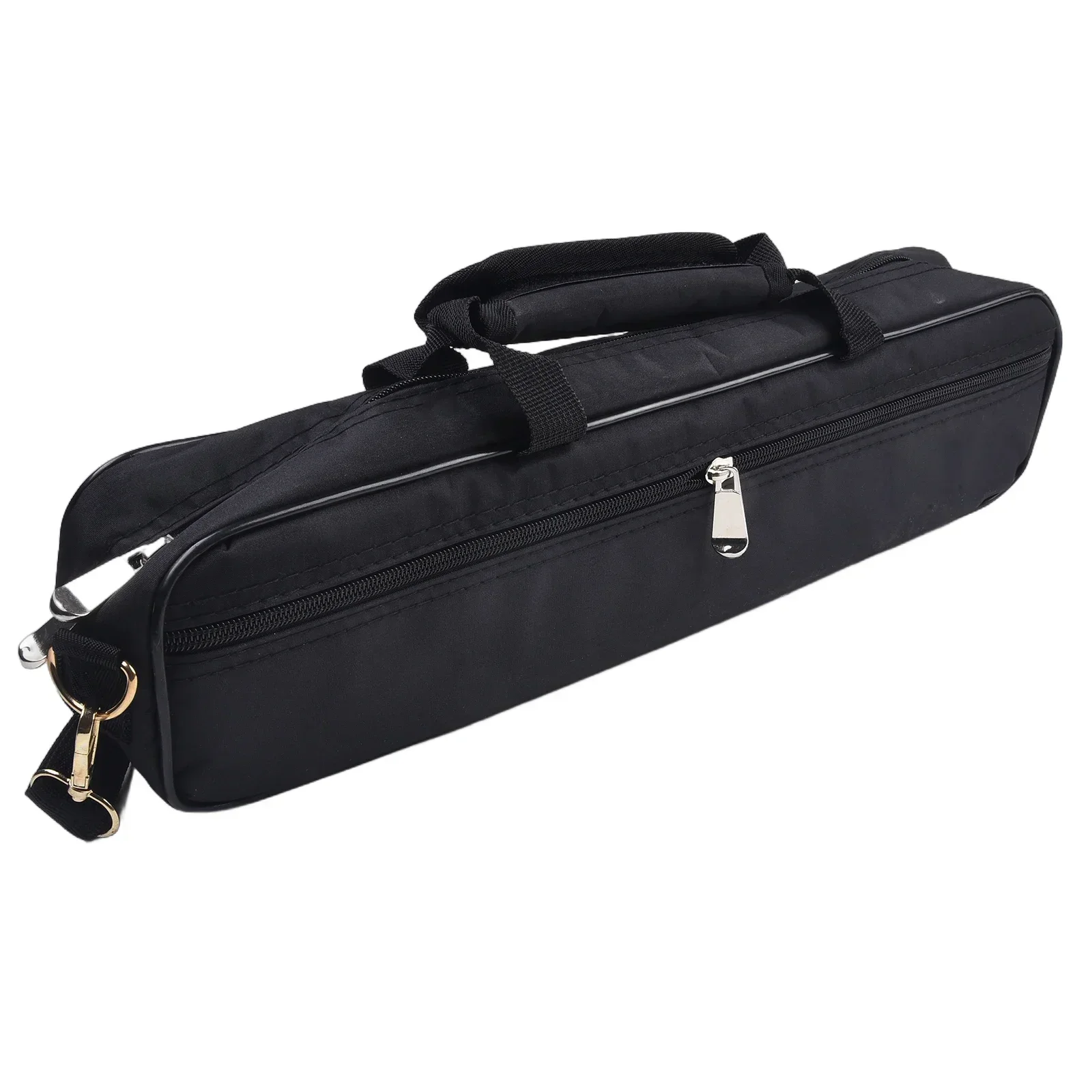 Bag Flute Bag With A Thickened Sponge Liner 46.5*13.5*11.5cm Black Liftable And Carryable Design 16 17 Hole Flutes