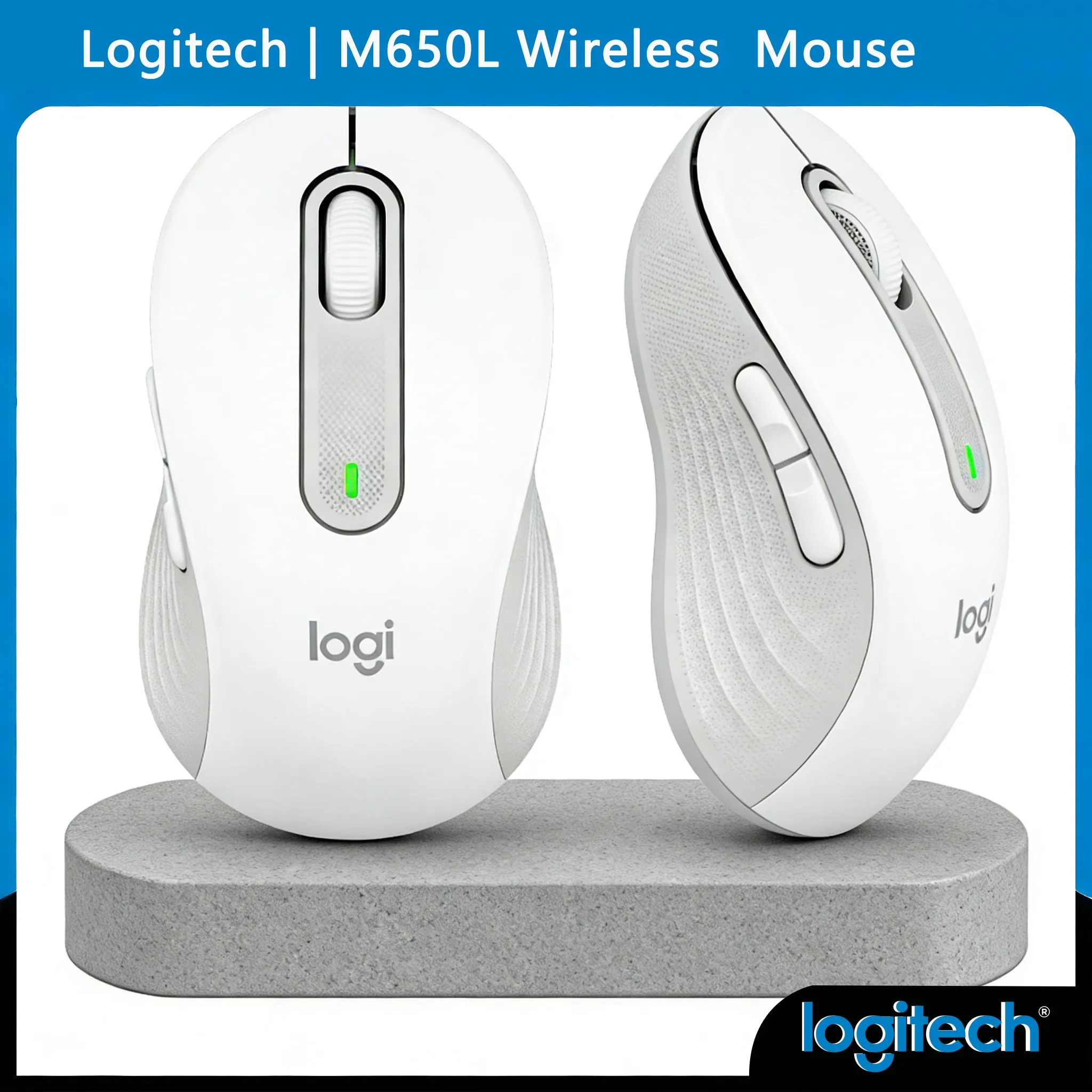 

Logitech M650/M650L Logi Options+ Office Mouse - Customize for Workflow