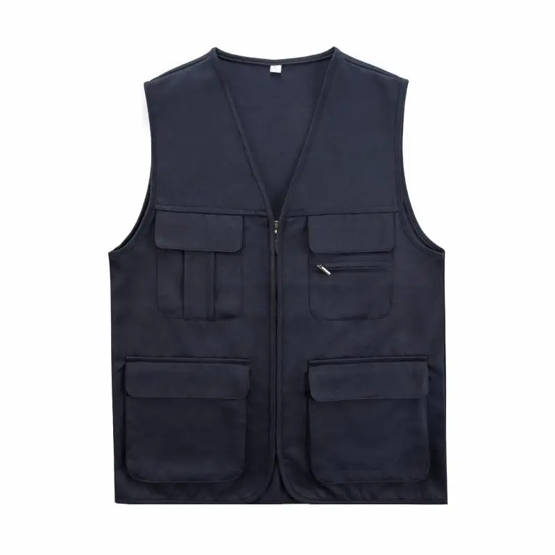 

customized LOGO new casual spring and autumn Joker young men's solid overalls sleeveless v-neck women vest top