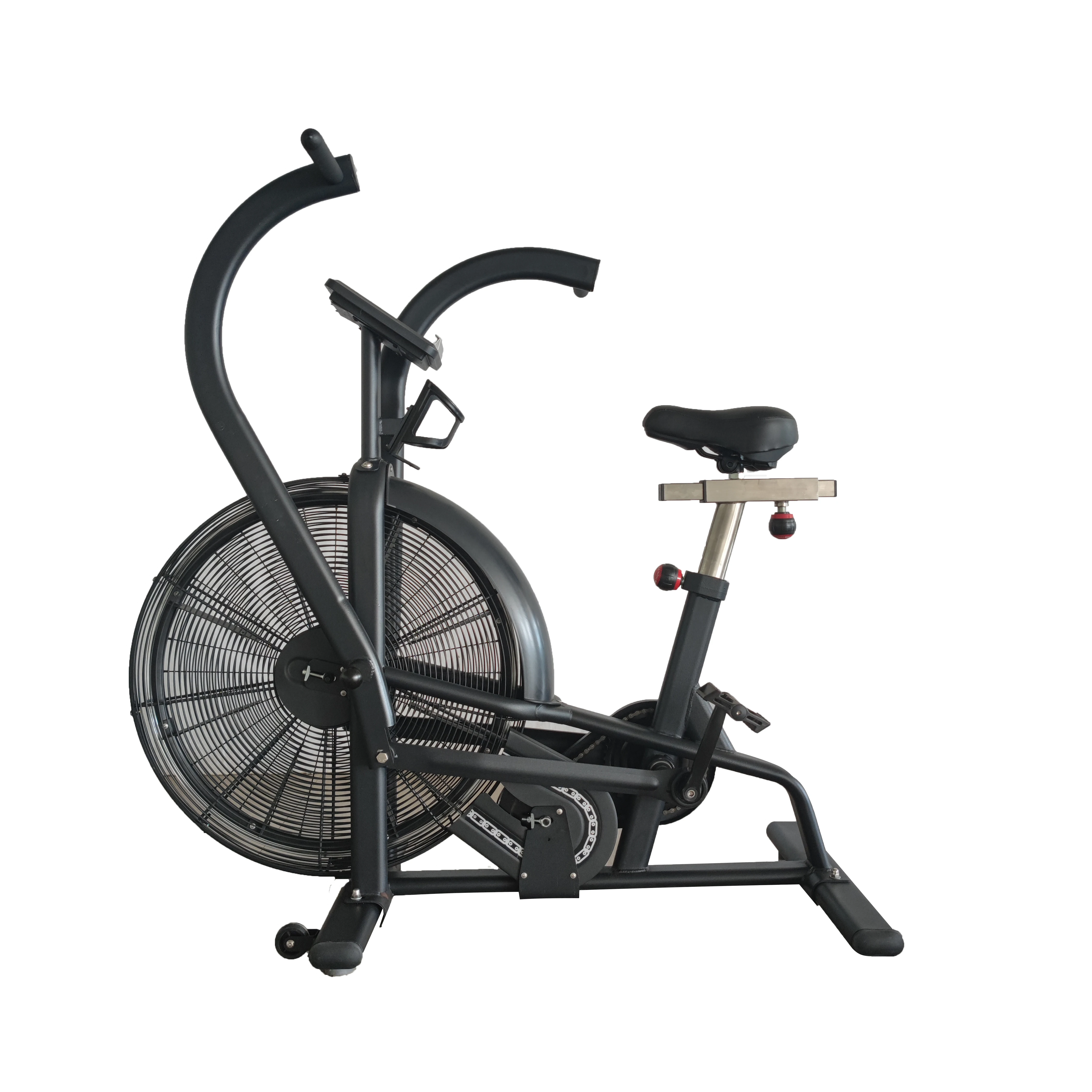 Commercial Fan Exercise Bike Air Bike Indoor Cycling Stationary Bicycle Fitness Equipment Exercise Air Bike For Gym Club