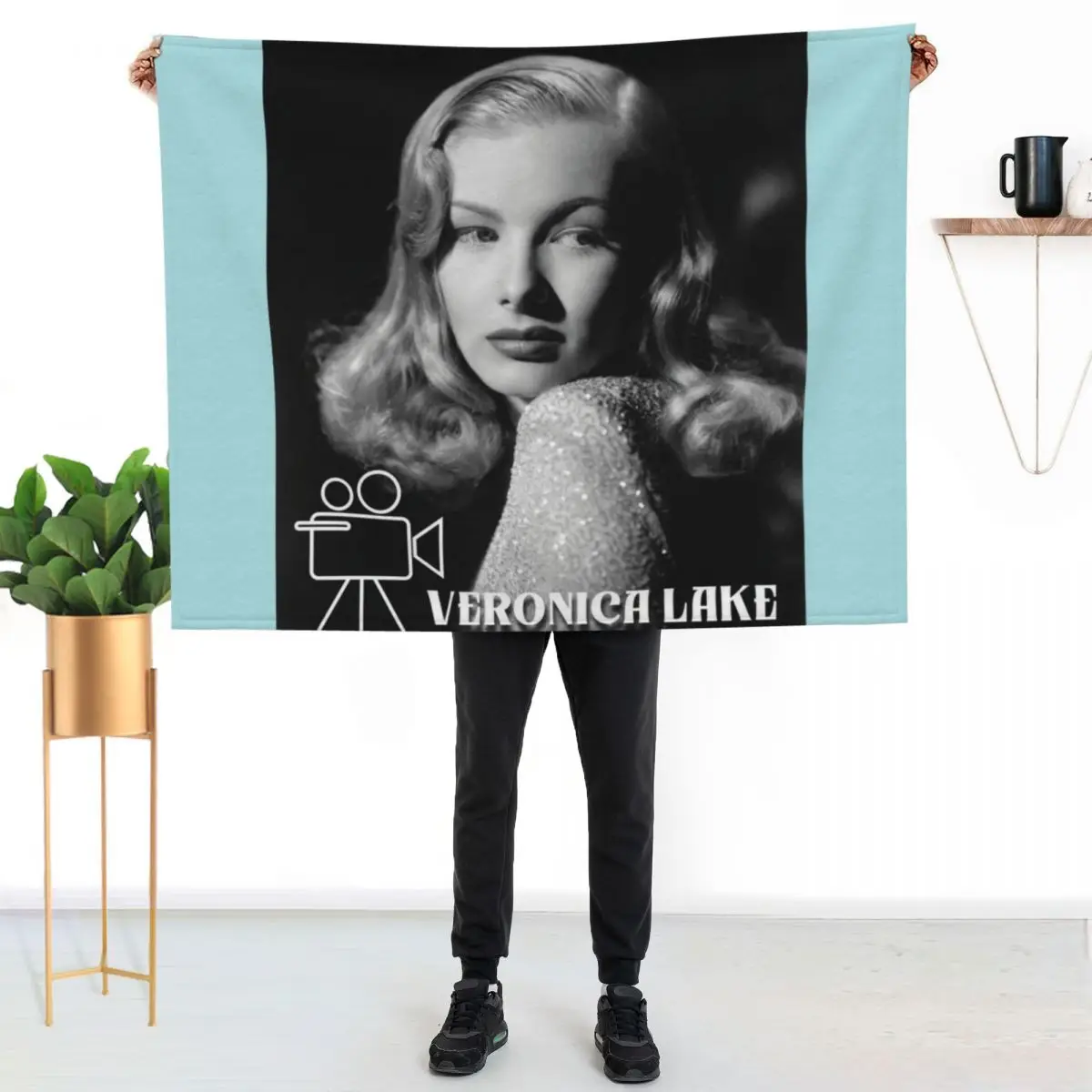 Veronica Lake Throw Blanket for babies warm winter Weighted Bed covers Sofas Blankets For Sofas Blankets