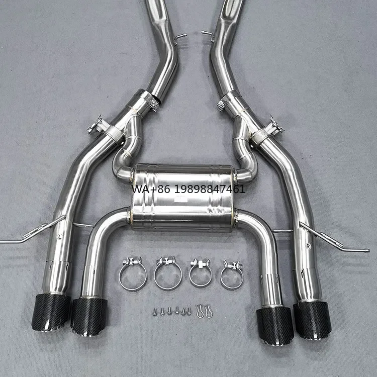 

High-Quality Stainless Steel Exhaust Tailpipe for BMW G80 M3 with OEM Valve Compatibility