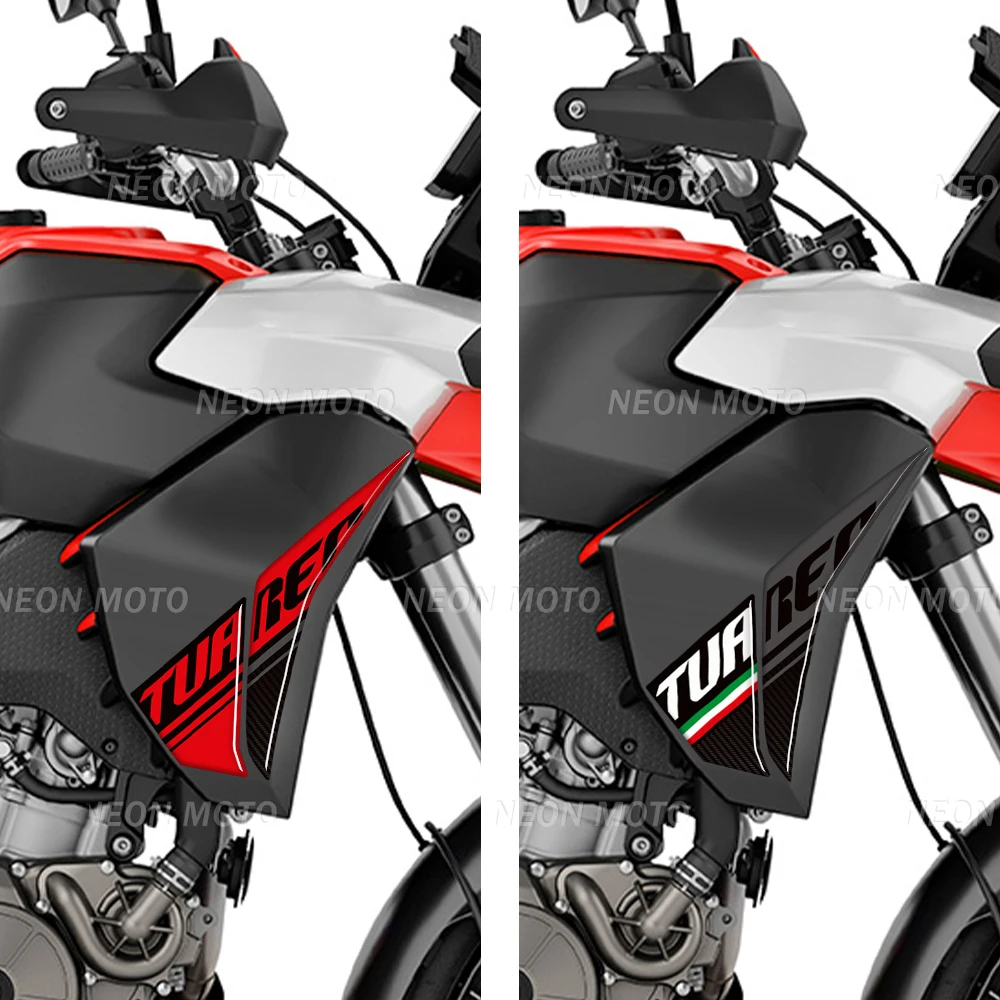 For Aprilia Tuareg 660 RALLY Tank Pad Decals Protector Screen Wind Deflector Handguard Gas Fuel Oil Stickers 2022- 2026