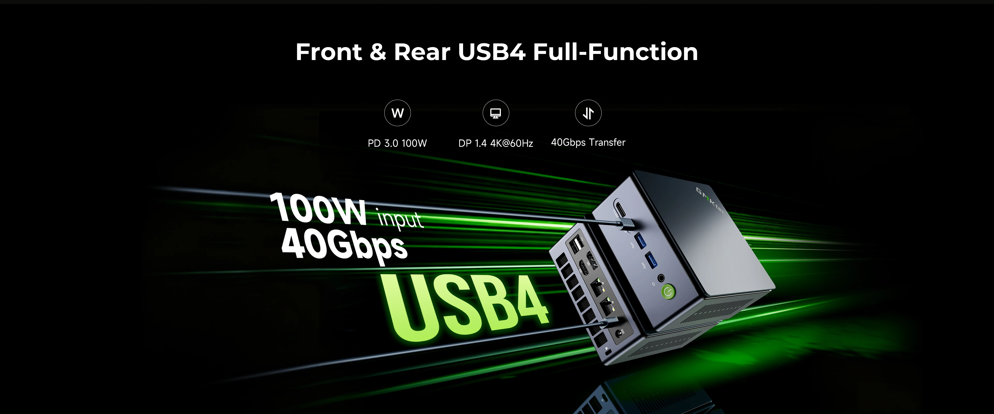 GMKtec Mini PC M7 Ultra NUCBOX AMD Ryzen7 PRO 6850H AMD Radeon ™   680M Windows 11 Pro WIFI 6 BT 5.2 USBC 4.0