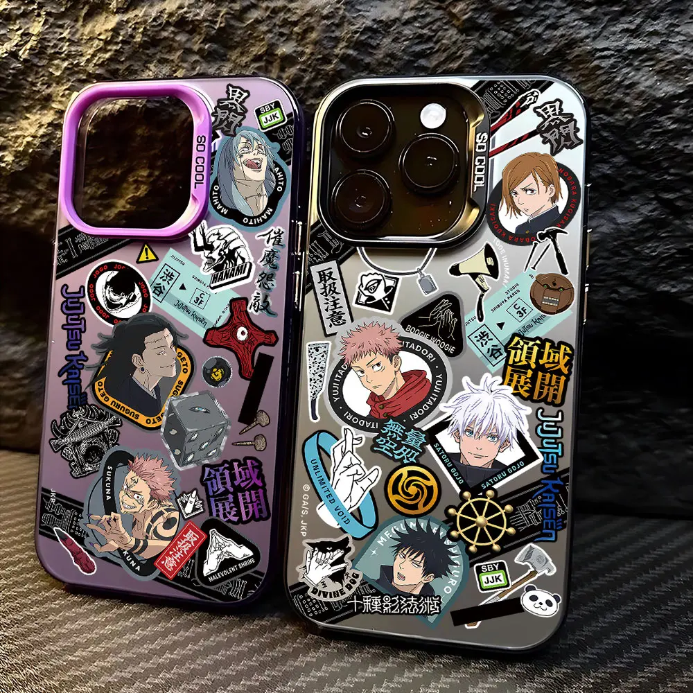 Japan Anime Jujutsu Kaisen Case for Samsung A73 A72 A55 A54 A53 A35 A34 A33 A32 A30 A24 A23 A22 A14 4G 5G Matte Shockproof Cover