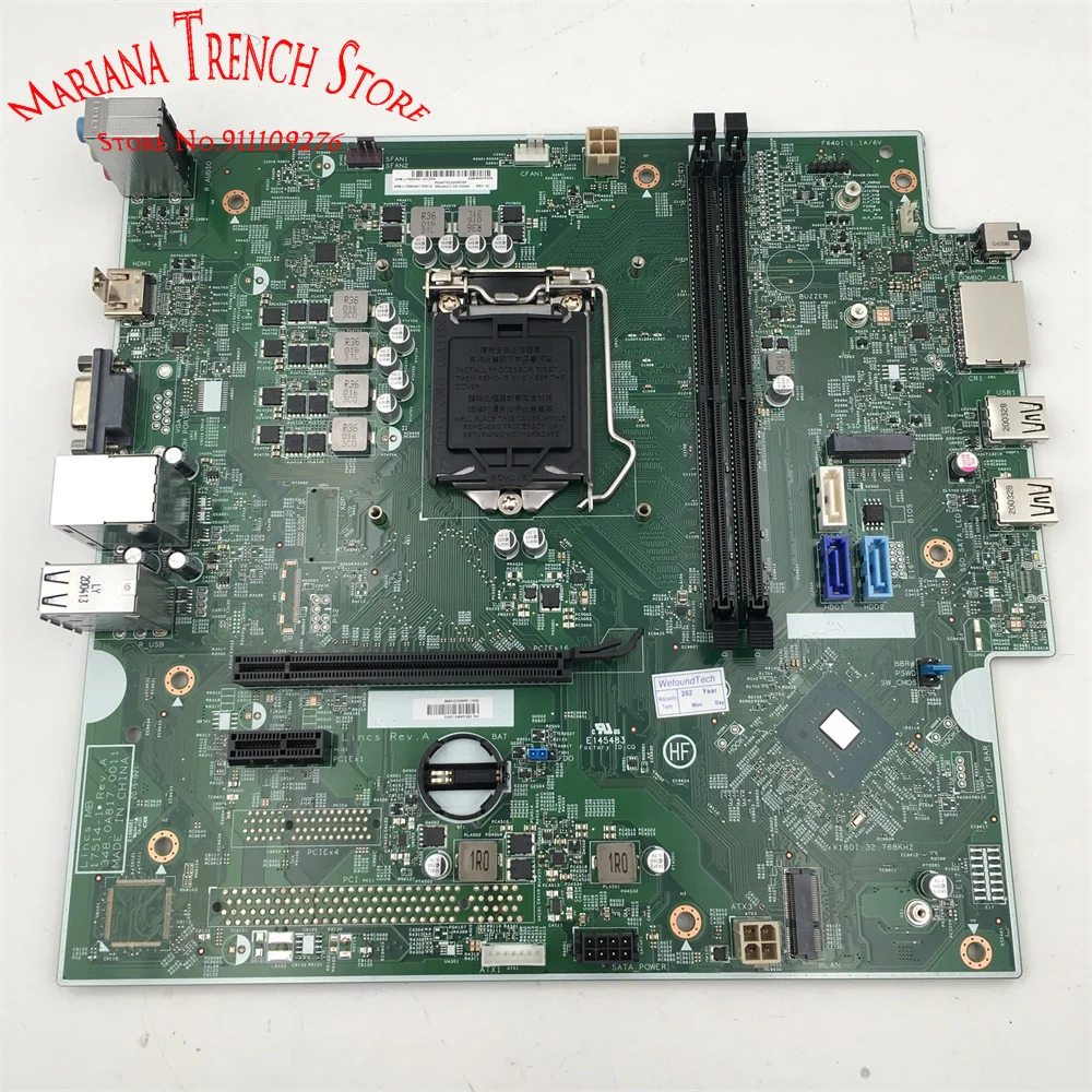 Desktop PC Motherboard for HP 280 282 288 590 Pro G4 MT L17659-001 L17659-601 942015-002 17514-1