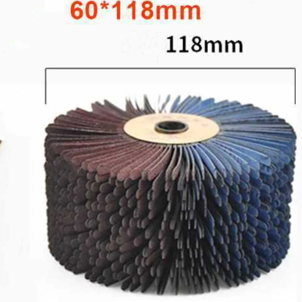 Replacement Flower Head Abrasive Nylon Polishing Wheel Brush Remove Rust Durable Flap Grinding Wheel Sander Polishing carpentry