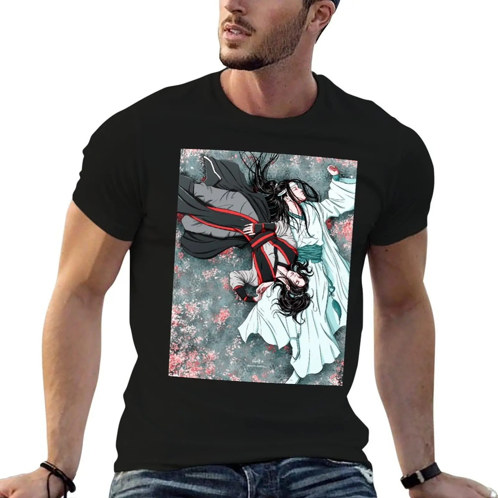 

WangXian MDZS T-Shirt man t shirts graphic man t shirts cotton man t shirts high quality luxury brand T-shirt