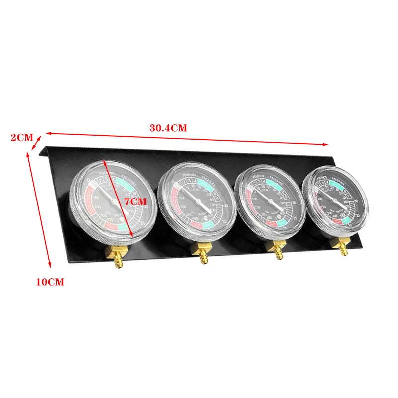 4-cylindrowy motocyklowy gaźnik próżniowy synchronizator paliwa czarny narzędzie gaźnik synchronizacji do motocykli gaźniki motocyklowe