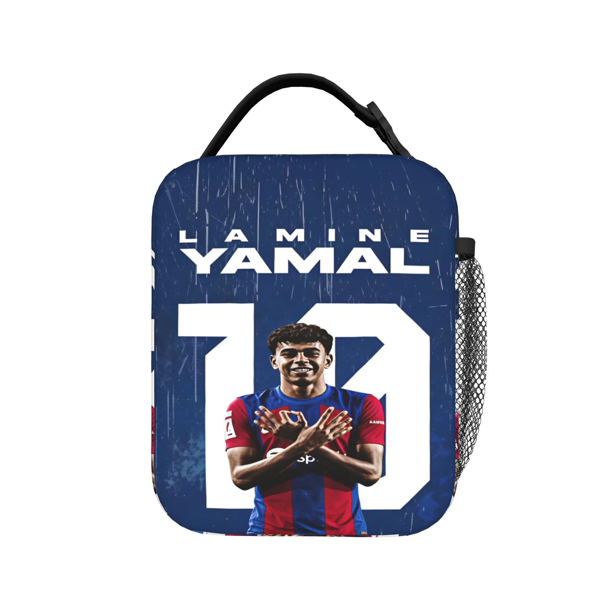Lamined Y-Yamal Lunch Bag  Funny Lunch Box For Men Office Portable Insulated Cooler Bag Oxford Print Thermal Lunch Bags