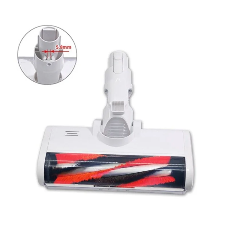 ل Dreame V8/V9B/V9P/V11/G9 ل Xiaomi K10/G10 1C فرشاة كهربائية رئيس السجاد فرشاة مكنسة كهربائية أجزاء 5.8 مللي متر