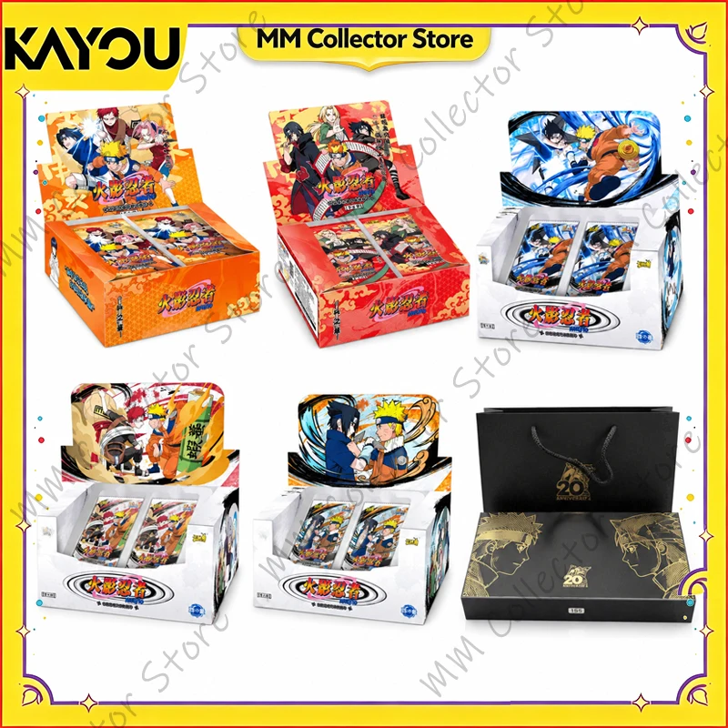 KAYOU Genuine Naruto Card Complete Collection Series Collection Card Fight Chapter Pro Chapter Childrens Toy Game Card Gift