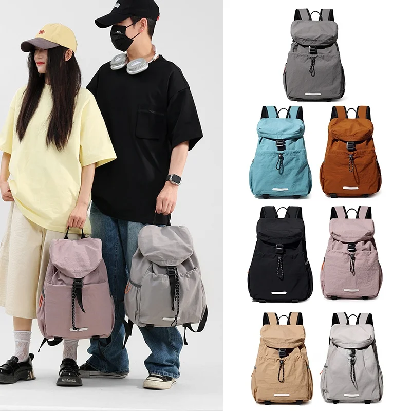 

Casual Canvas Bapa Dual oulder Travel Lightweight Leisure Men's Sle Commuter Bag Simple Leisure Faion for Youth