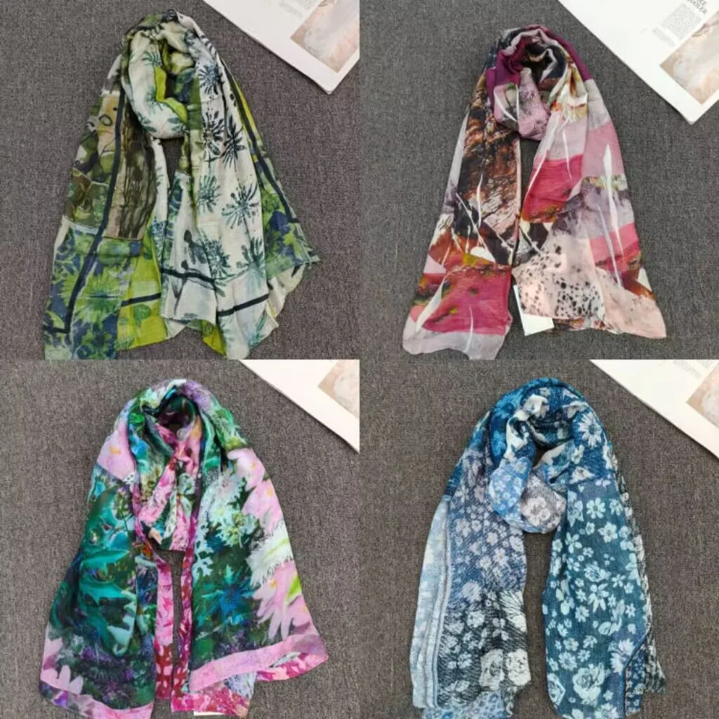 

European, American, Spanish original printed scarf beach scarf Bohemian style beach scarf shawl