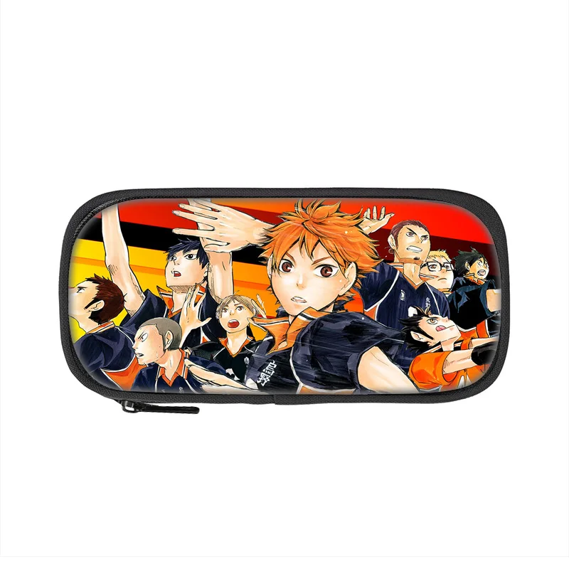 Haikyuu Pen Case Sunshine Youth Print New Large Capacity Student Boys and Girls Best Birthday Gift for School