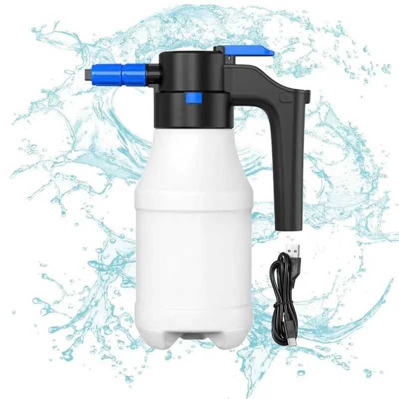 

Foam Sprayer For Car Washing 1.5L Pressurized Foam Car Sprayer For Car Washing Multi-Function High-Pressure Watering Can For