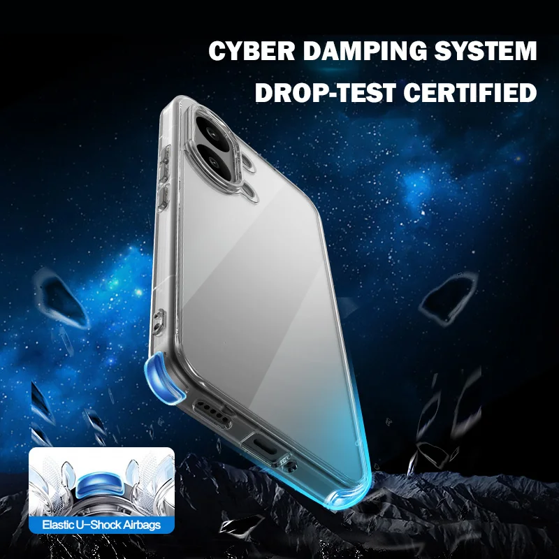

For Xiaomi Poco X8 Pro LeReach TOC Crystal Clear Case Ultra-Clarity TPU+PC Four Corner Shockproof 360 Back Cover Protection