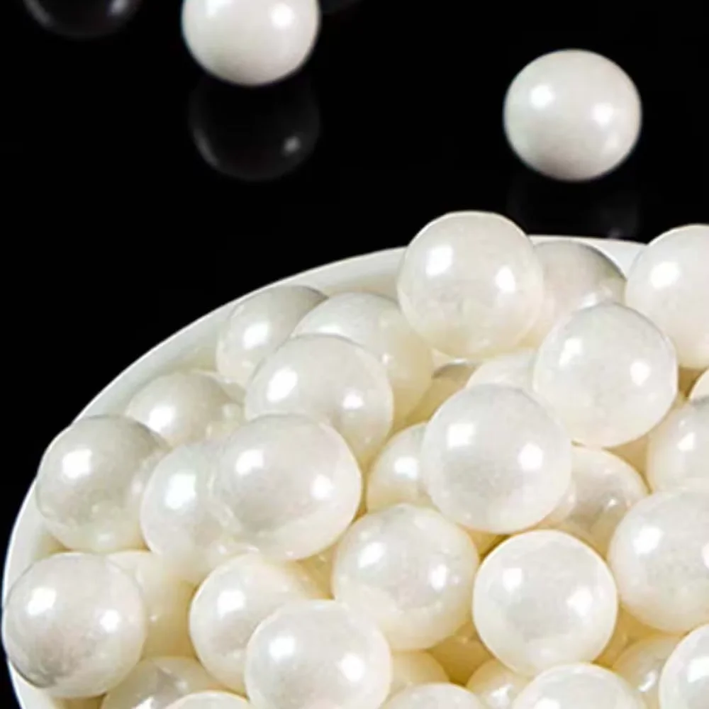 White Pearl Sprinkles Pearls,Baking Cake Decorations,Ice Cream Toppings and Cookie Decorating,Wedding Party Supplies