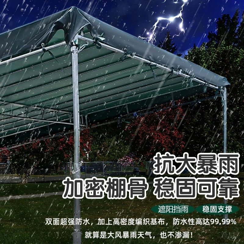 

Shop front stall beveled canvas canopy thickened knife scraper outdoor stall shading parking tarpaulin tent