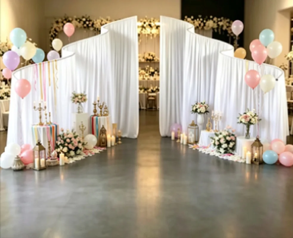Metal Iron Arch Stand Luxury Backdrop Frame Wedding Party Store Store Background Decoration Props for Outdoor Event