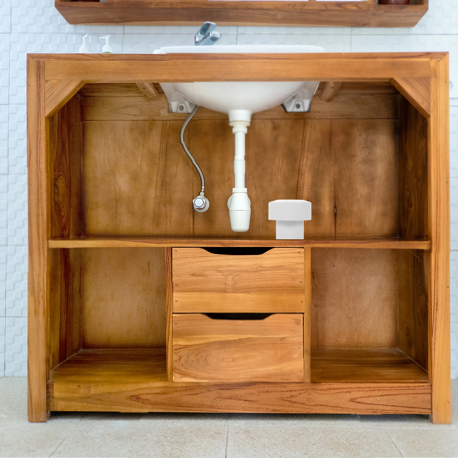 

Durable PVC Suction Valve Air Admittance Hose Adapter Portable Ventilation Drainage Fitting Air Admittance Valve