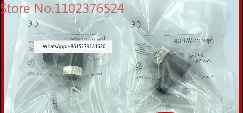 

10 шт. Разъемы для автобусных сетей V1-G-BK/V1-W-BK V1-W-PG9, пластиковые, черные, прямые/угловые, авиационные.