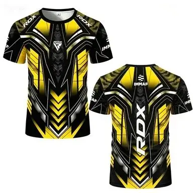 Esports Style Sports Short-sleeve T-shirt Breathable Quick-dry Gym Training Daily Wear kid's T-shirt  Mechanical feel