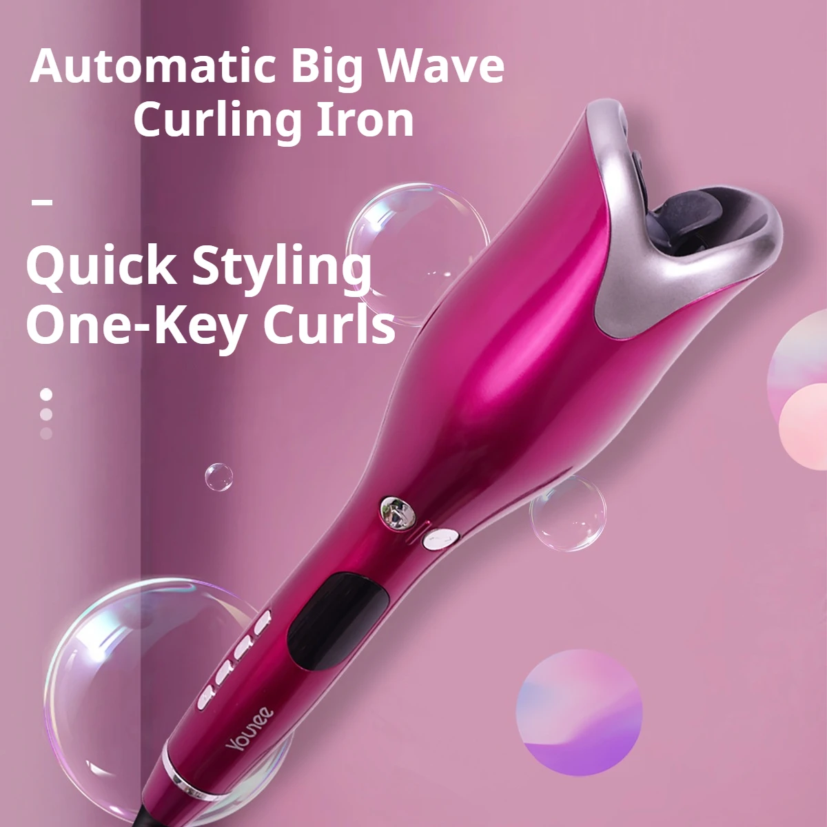 

Full-automatic curling iron artifact for lazy people without hurting their hair Electric heating big wave curling iron