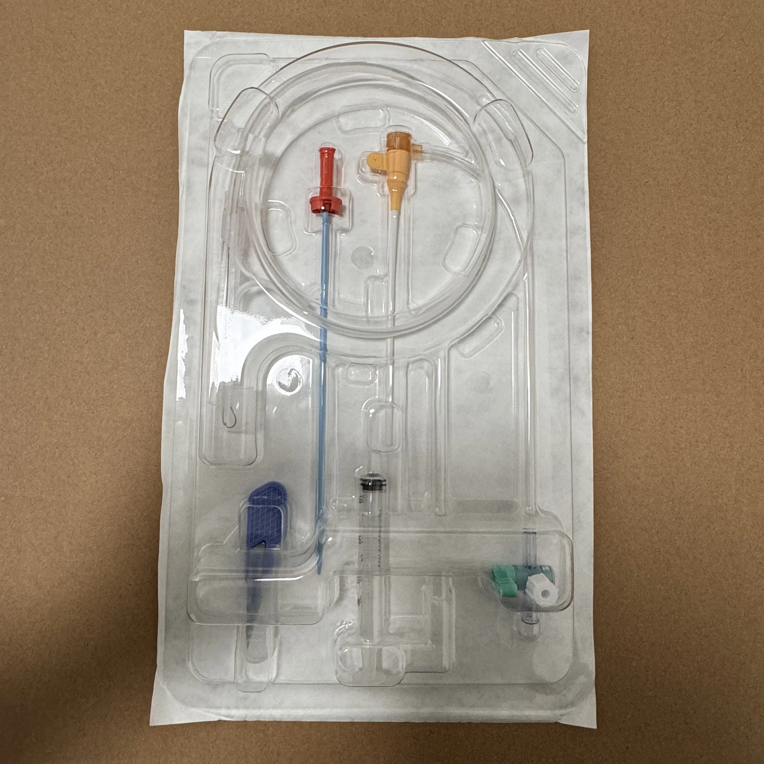 Disposable Cardiology Angiography Vascular Introducer Sheath Kit Vet Interventional Vascular Access Introducer Sheath Set