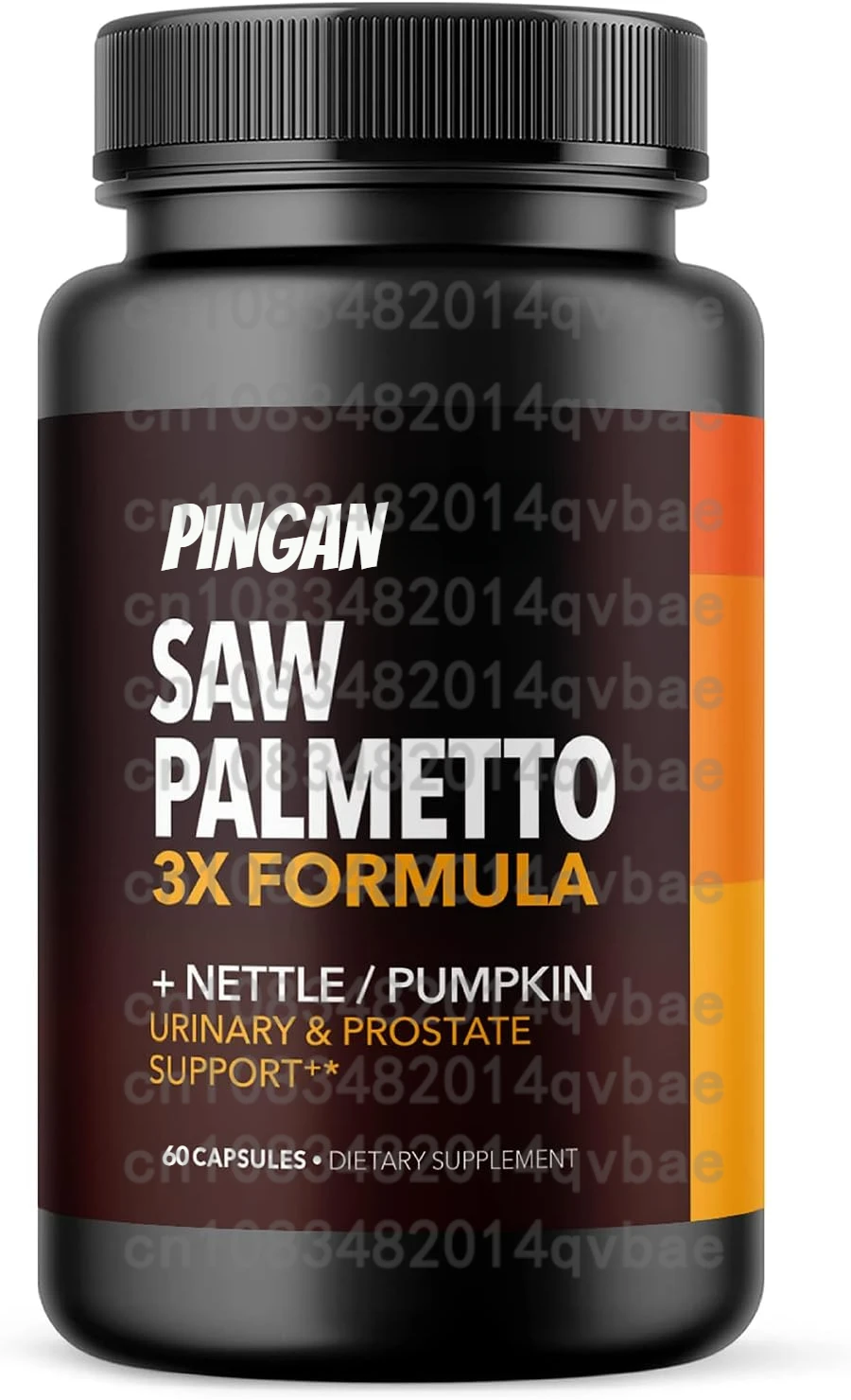 

Saw Palmetto Supplement Capsules for Men's Prostate Health Urinary Tract Health, Frequent Urination 60 Capsules