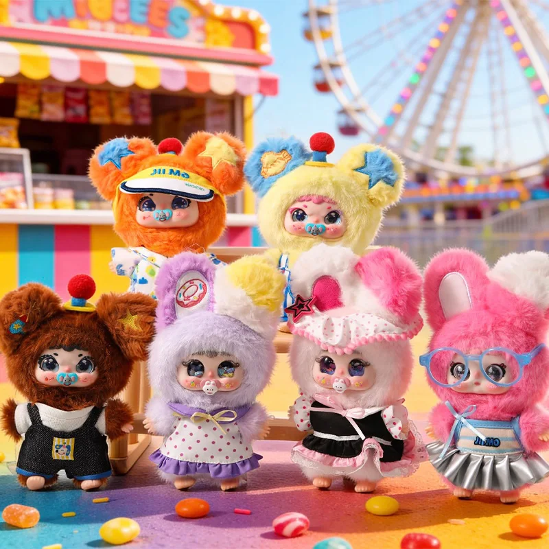 

Набор из трех фигурок-брелоков серии «Детский парк развлечений»: милые куклы, коллекционные украшения для рабочего стола, подарок-сюрприз на день рождения для девочки