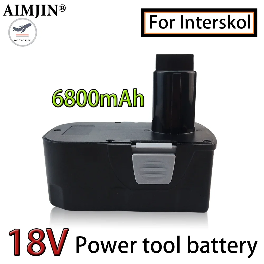 18V 6800mAh Ni-CD Battery for Interskol H18 Power Tool Replacement Cordless Drill Battery Brand New