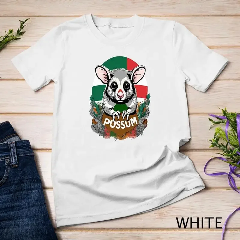 Possum Heart Possum Mexico Flag Possum Lover T Shirt Unisex T shirt
