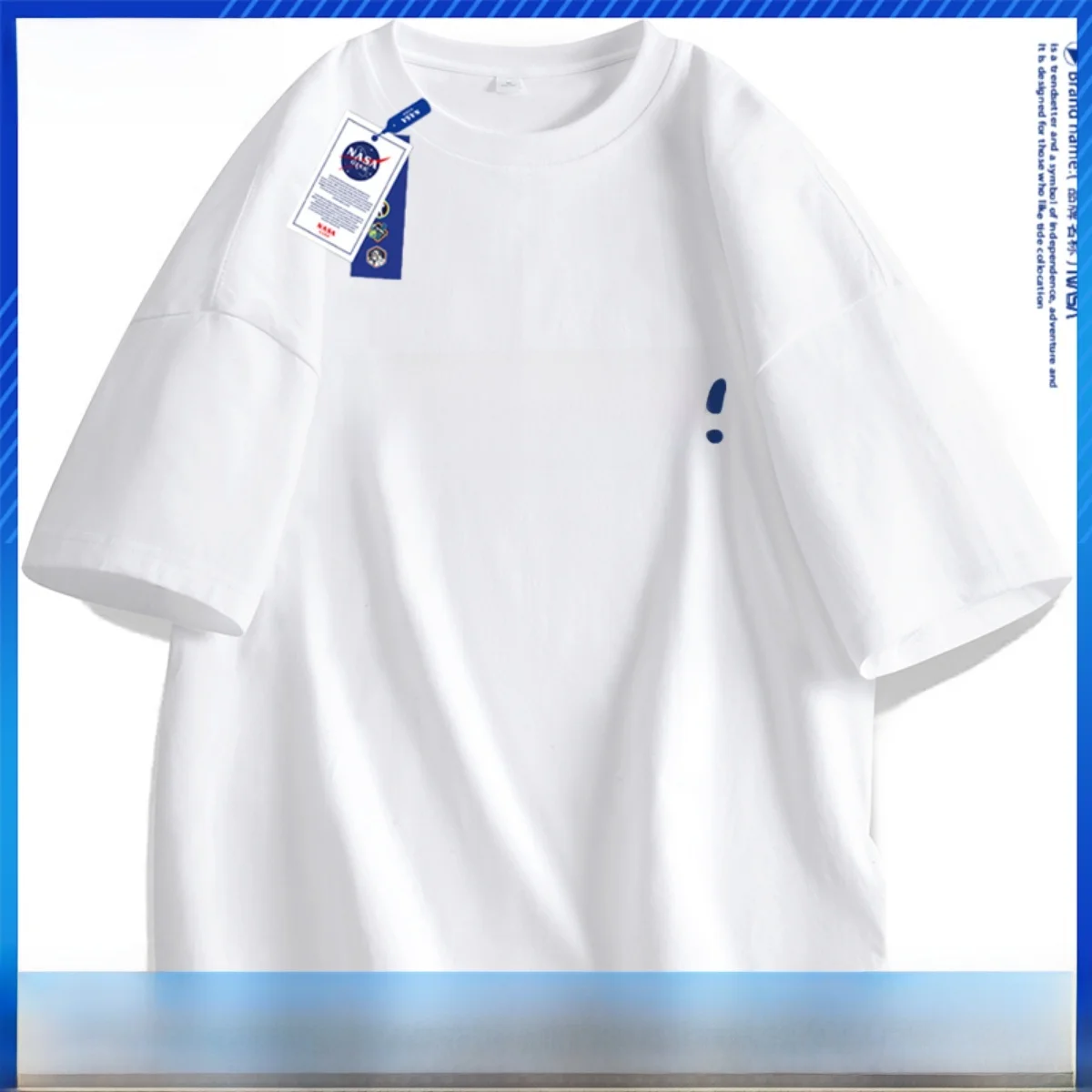 

ex Loose Fit Cotton T-irt Couple Matching round Ne ort Sve Printed Letter Design Summer New Sle Student Faion