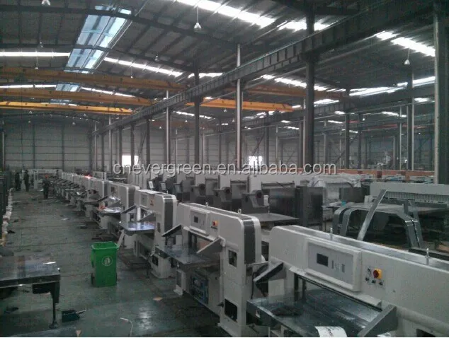 Máquina de corte de papel polar de programação