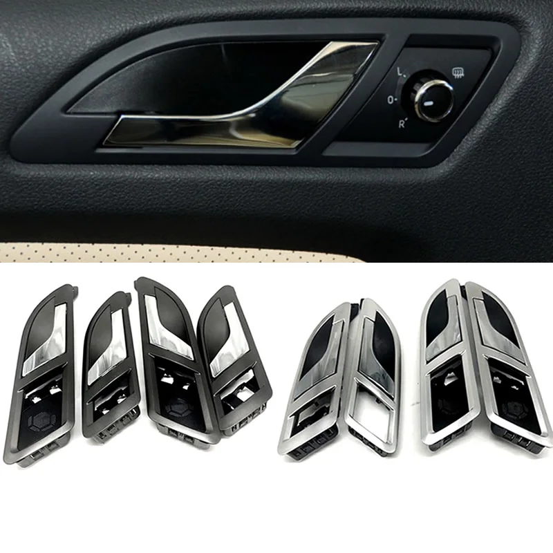 Car Inner Door Handle Inside Handle internal Wrench Open The Door For Volkswagen VW Lavida 2008-2012 For Skoda Superb 2001-2008