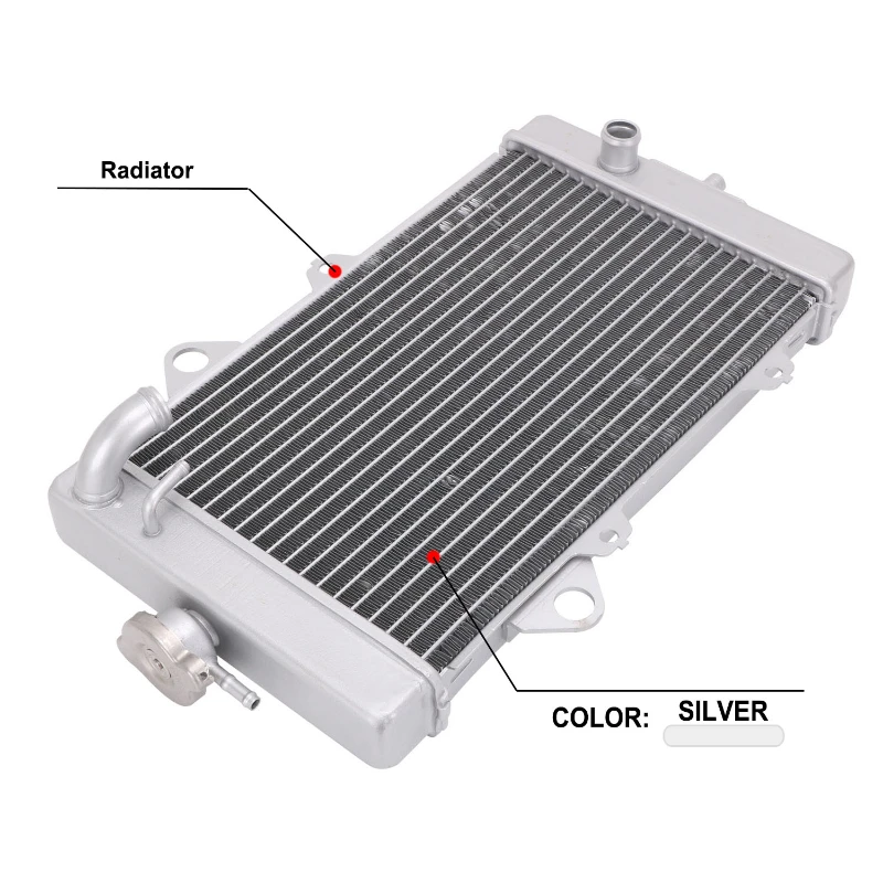 New Aluminum Motorcycle Radiators For Raptor 700 ATV