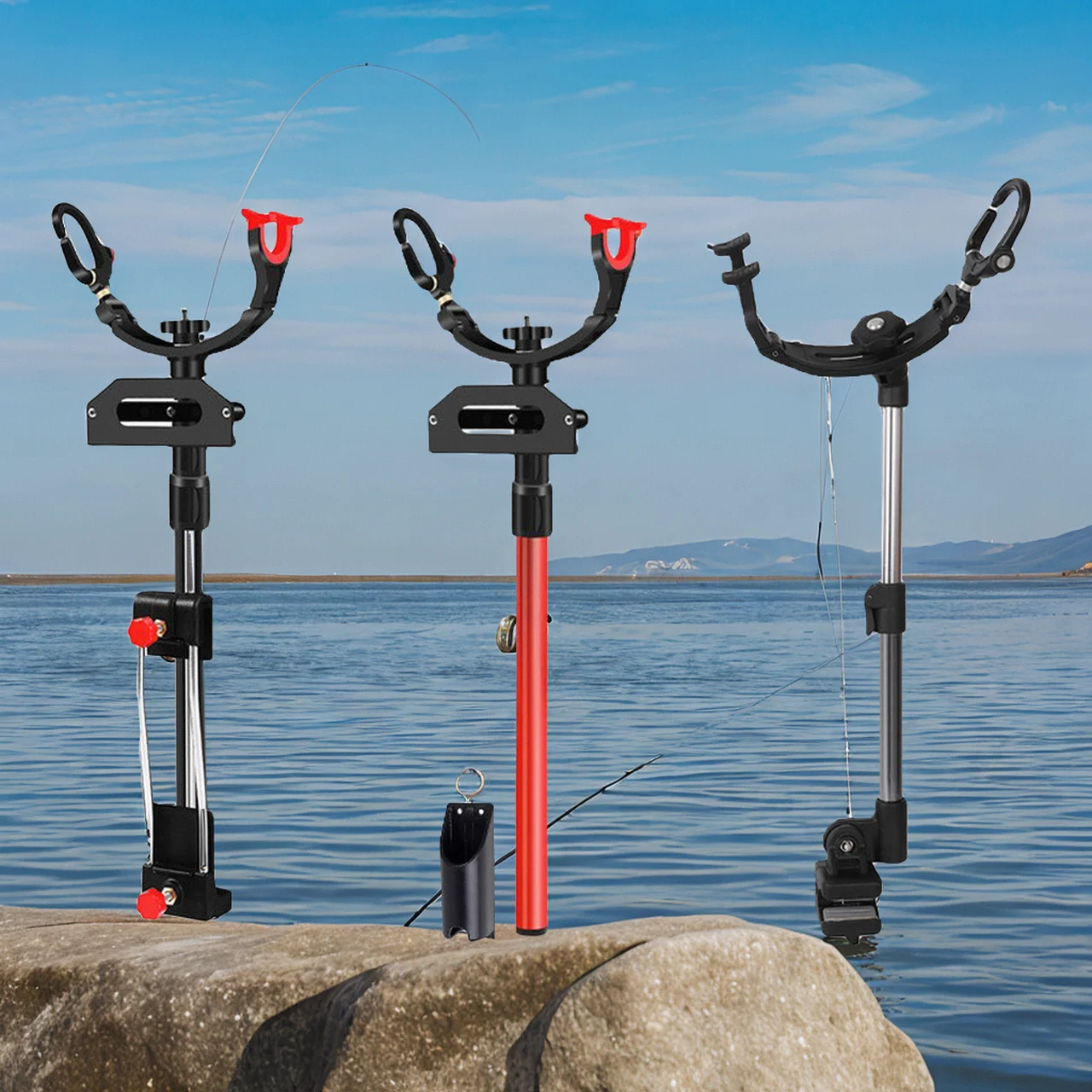 

Fishing Rod Holder Stand Gear Accessories Carp Rest Sale Boat Tools Support Sea Freshwater Equipment Supports Spinning Small New